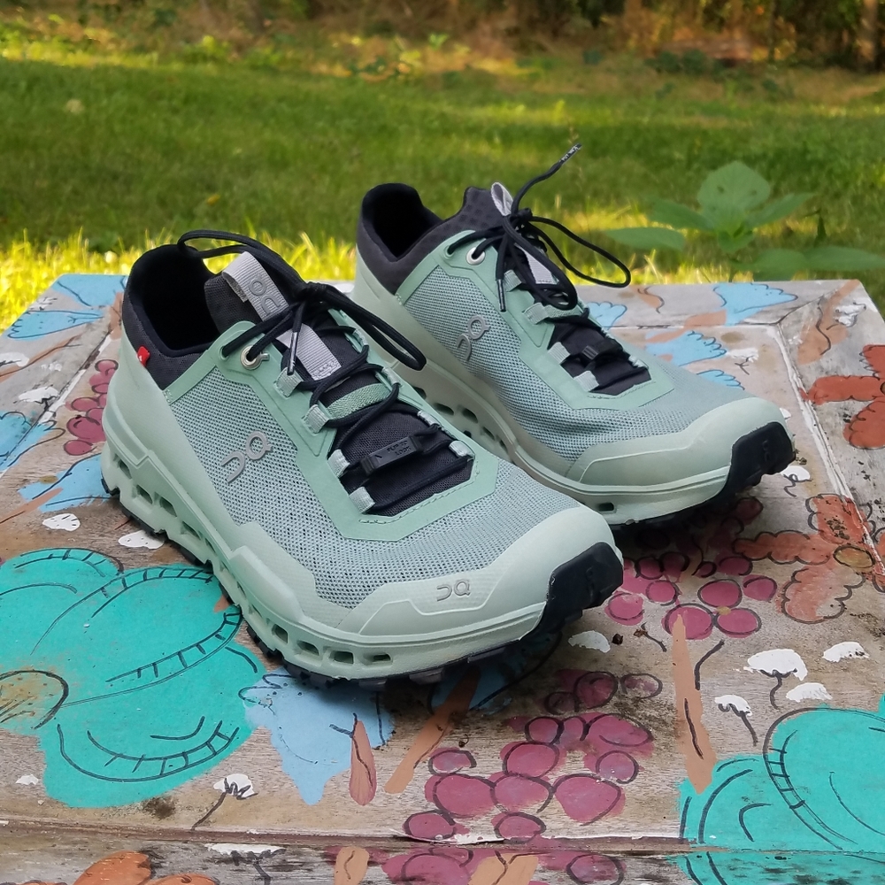 On CloudUltra Trail hiking and running shoes